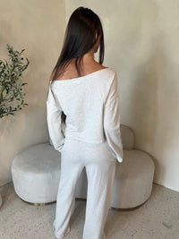 Grey Melange 2pc Set