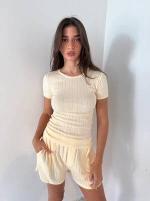 Pointelle Pijama Set