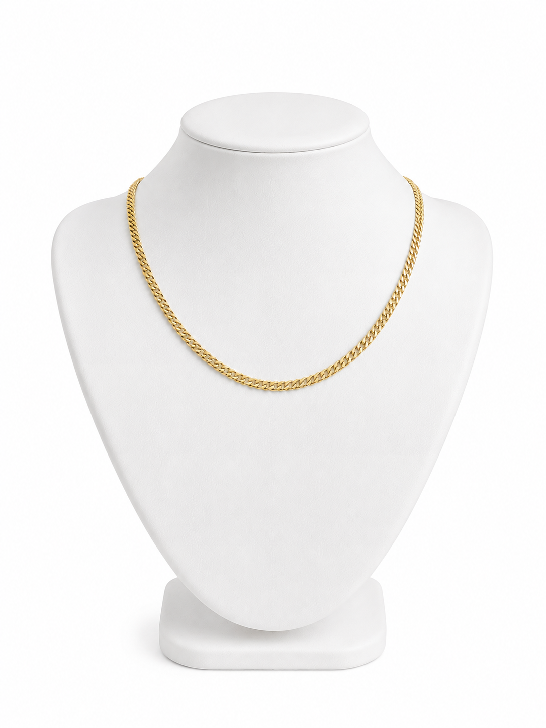 Short Cuban Chain Necklace 15”
