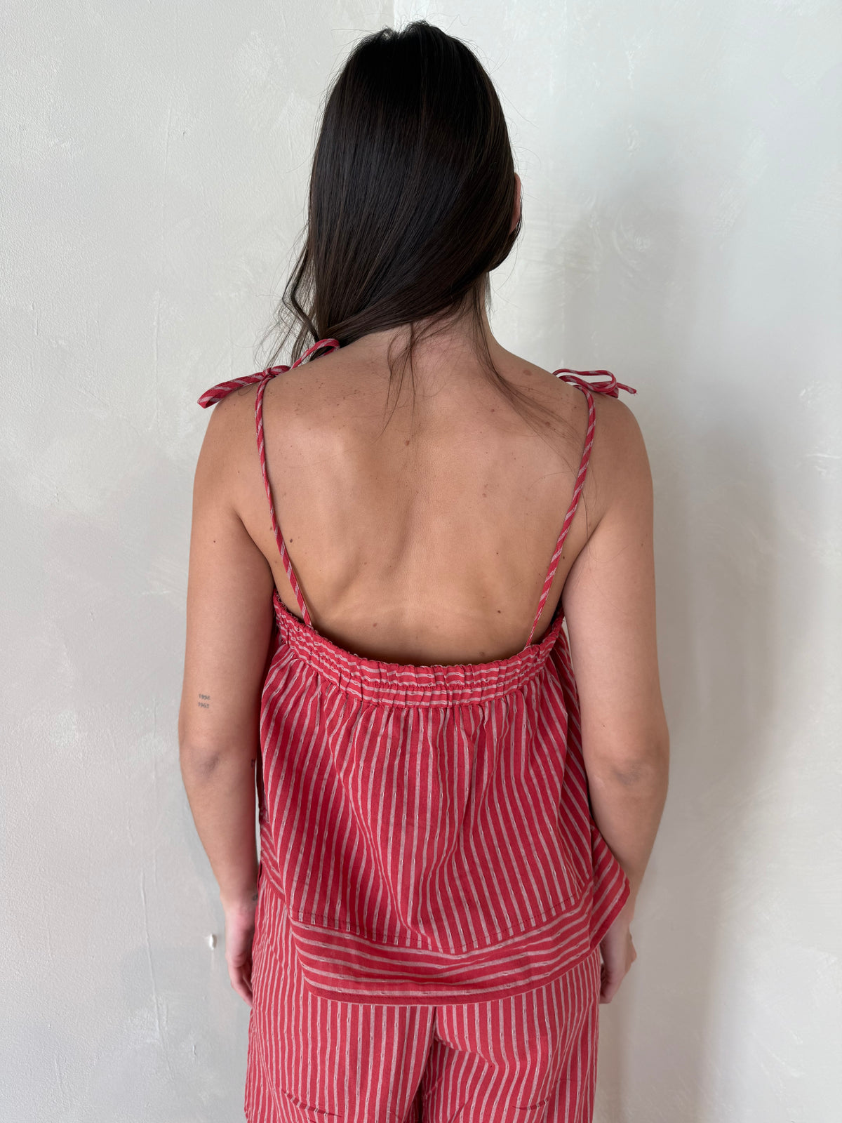 Stripe Top & Pant Set