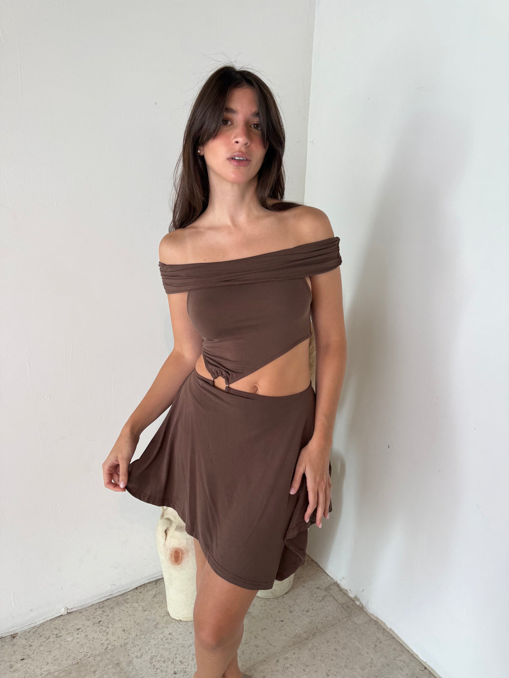 Cut Out Mini Dress