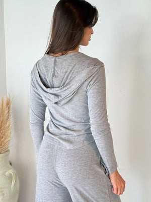 Heather Grey Travel Set