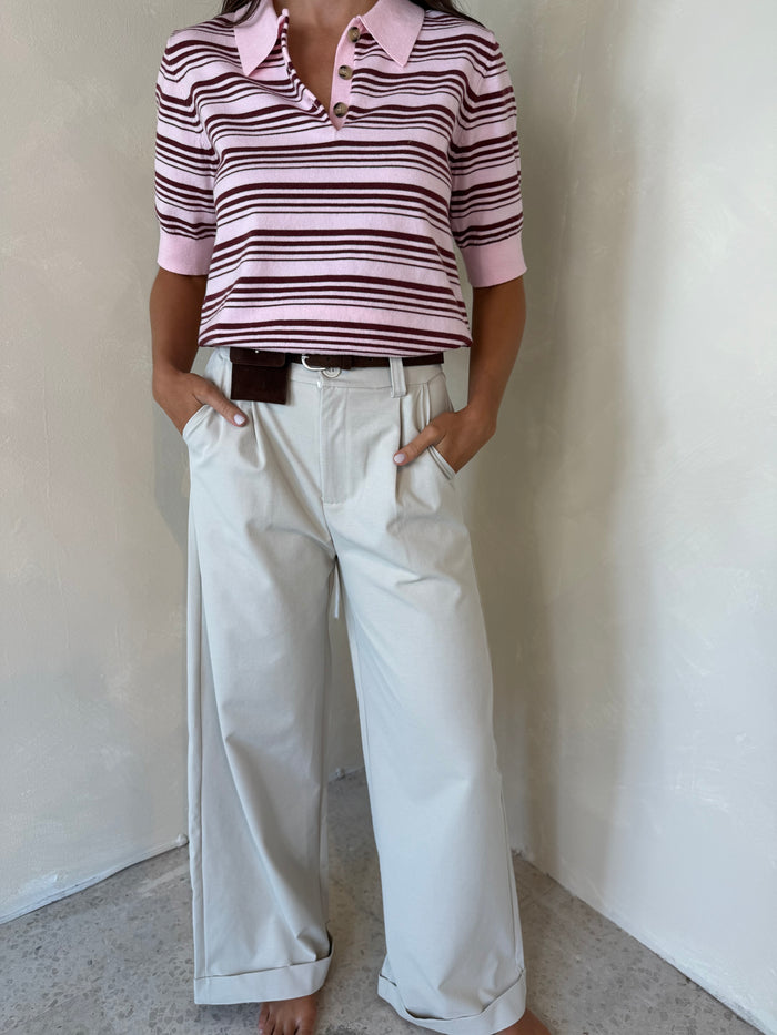 Belted Trousers