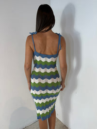 Knit Crochet Bodycon Dress