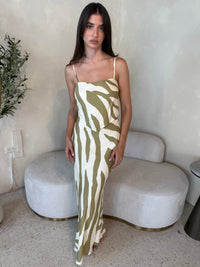 Khaki Stripe Set