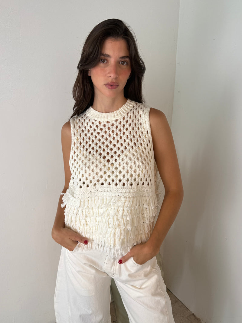 Fringe Detail Top