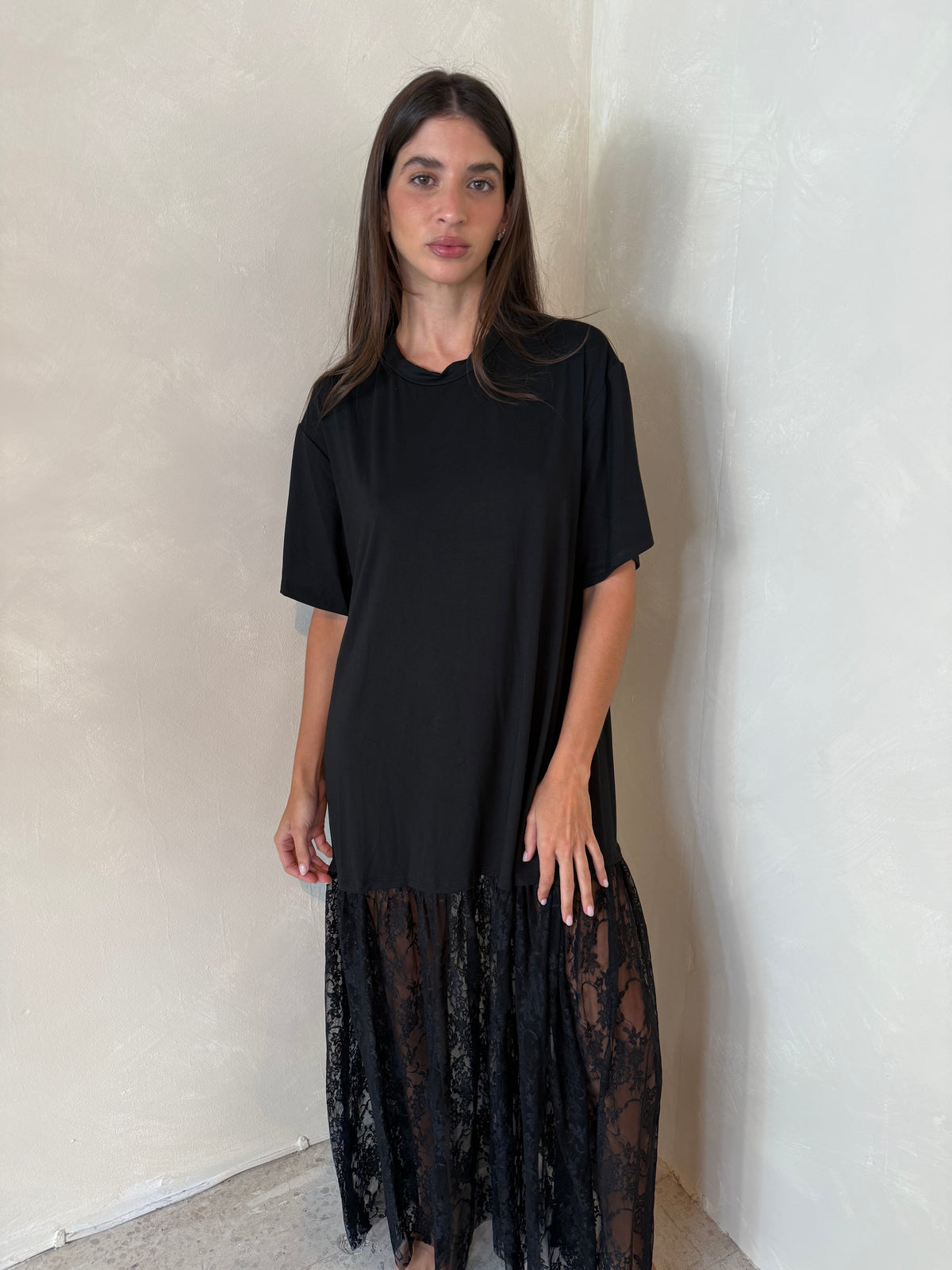SS Lace Maxi Dress