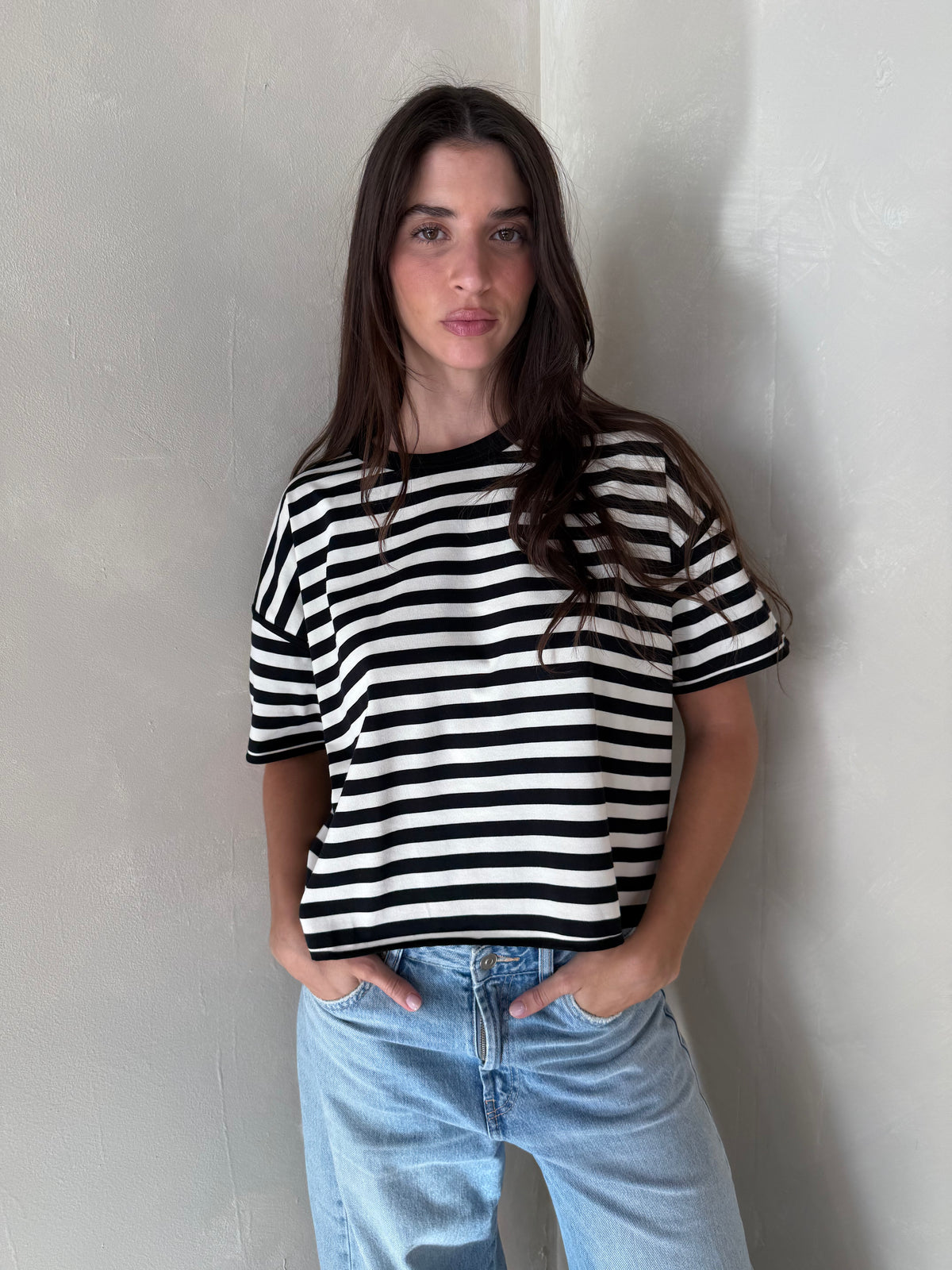 SS Stripe Tee