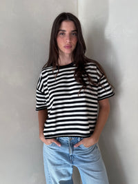 SS Stripe Tee