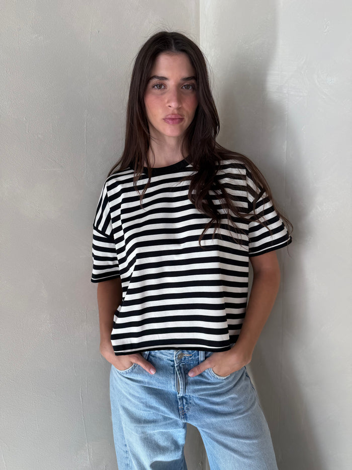 SS Stripe Tee