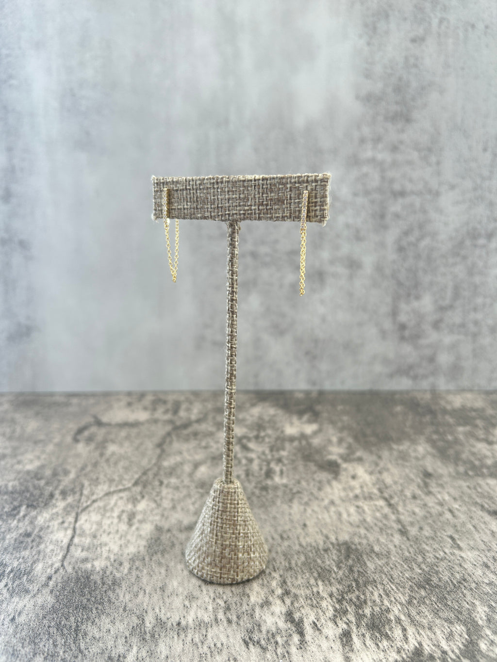 Bar Chain Earring