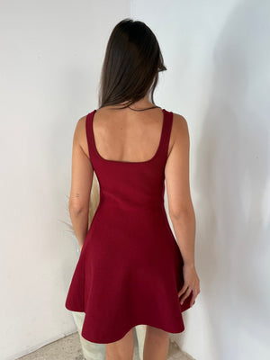 Eva Flare Knit Dress