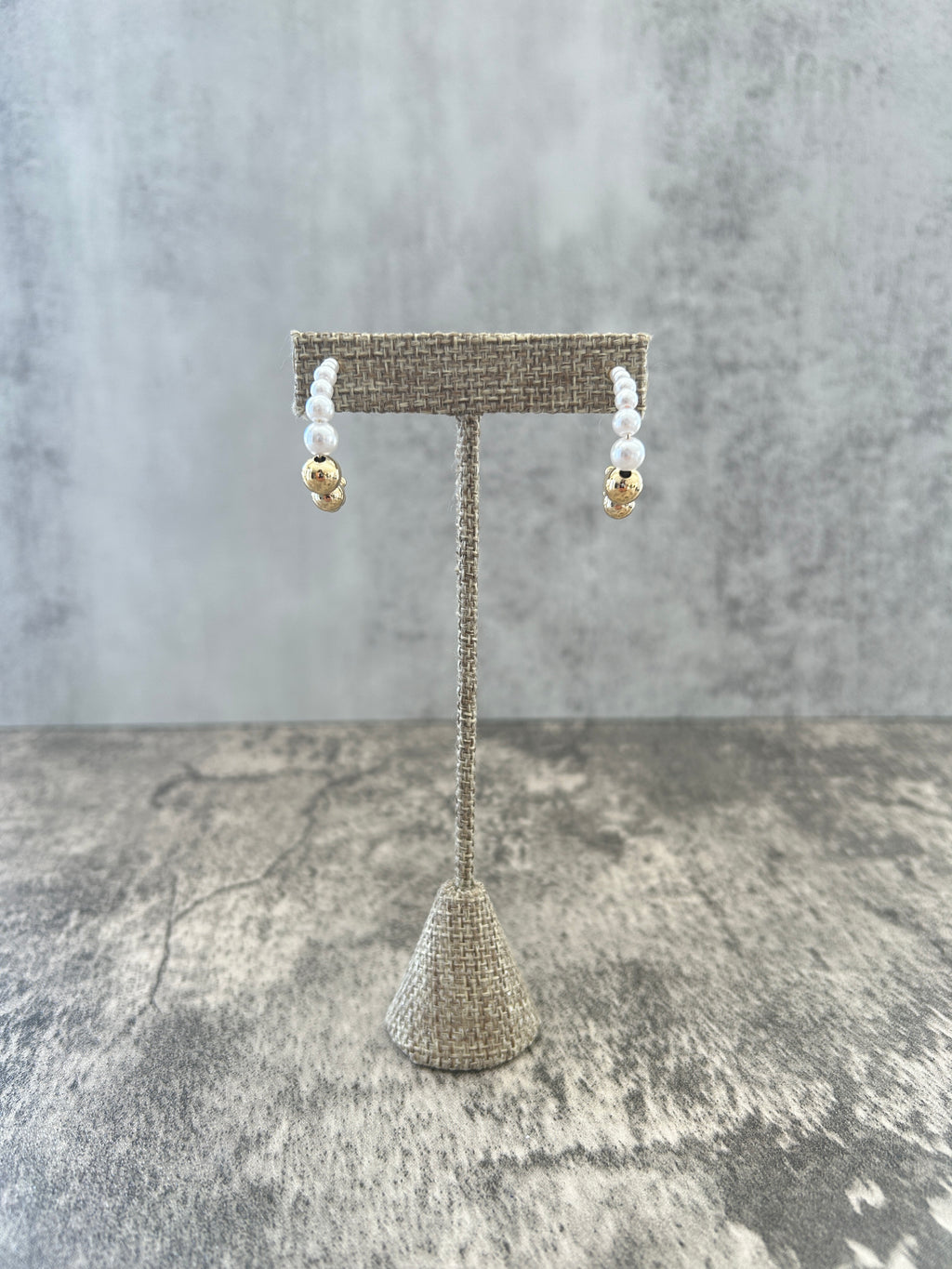 Pearl Gold Earring