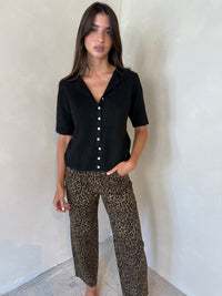 Leopard Printed Pants