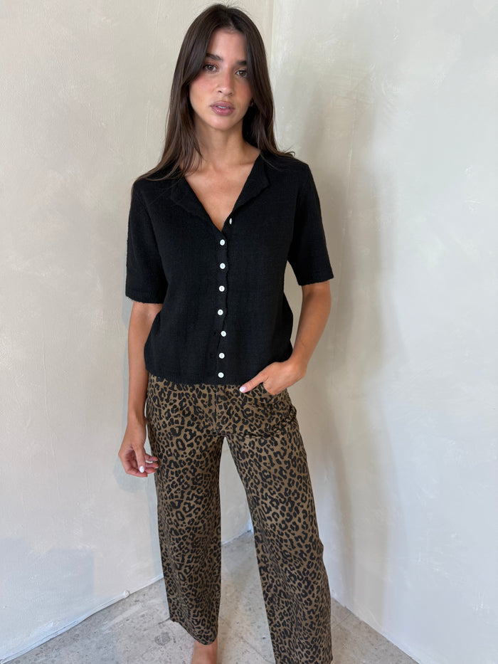 Leopard Printed Pants