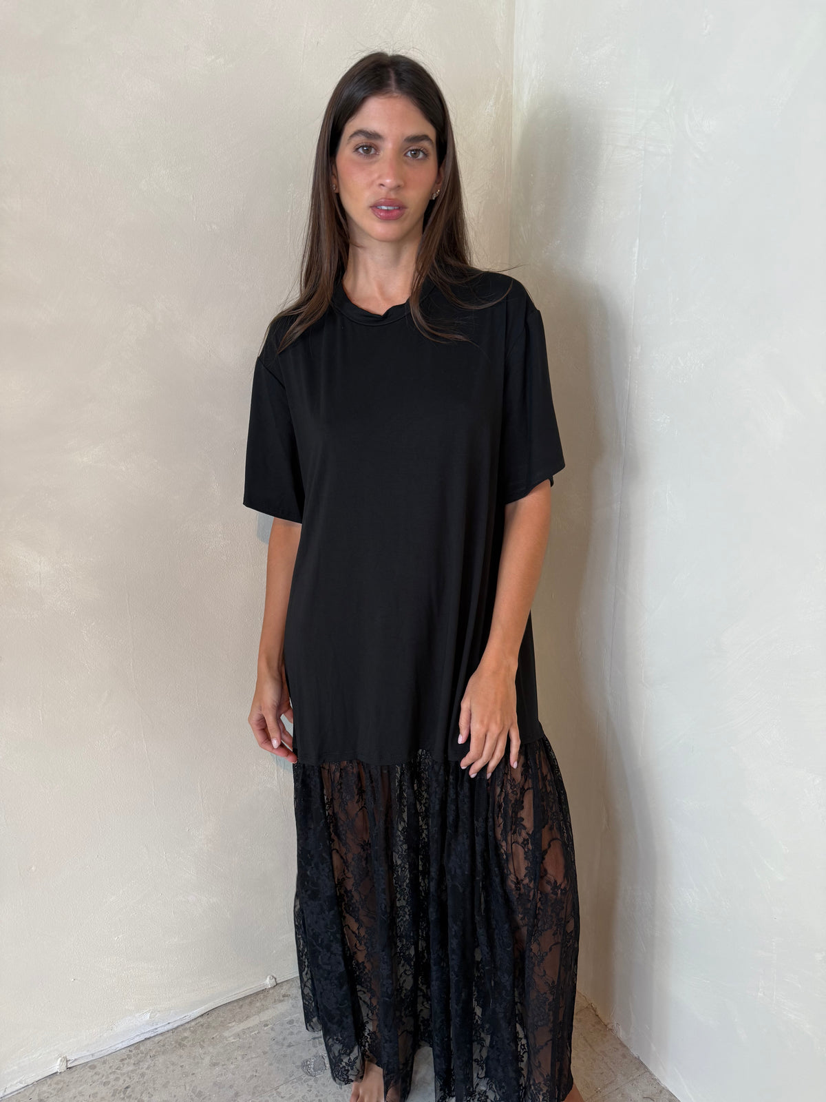 SS Lace Maxi Dress