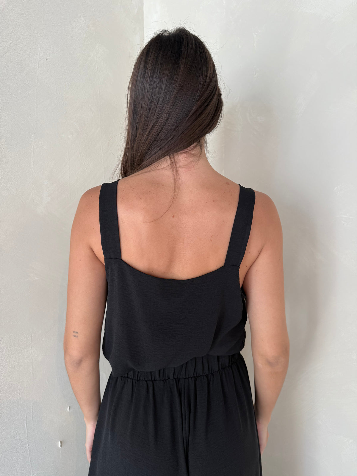 Black Bubble Top & Pant Set