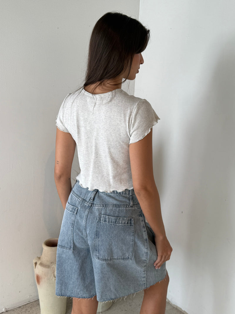 Waffle SS Tee