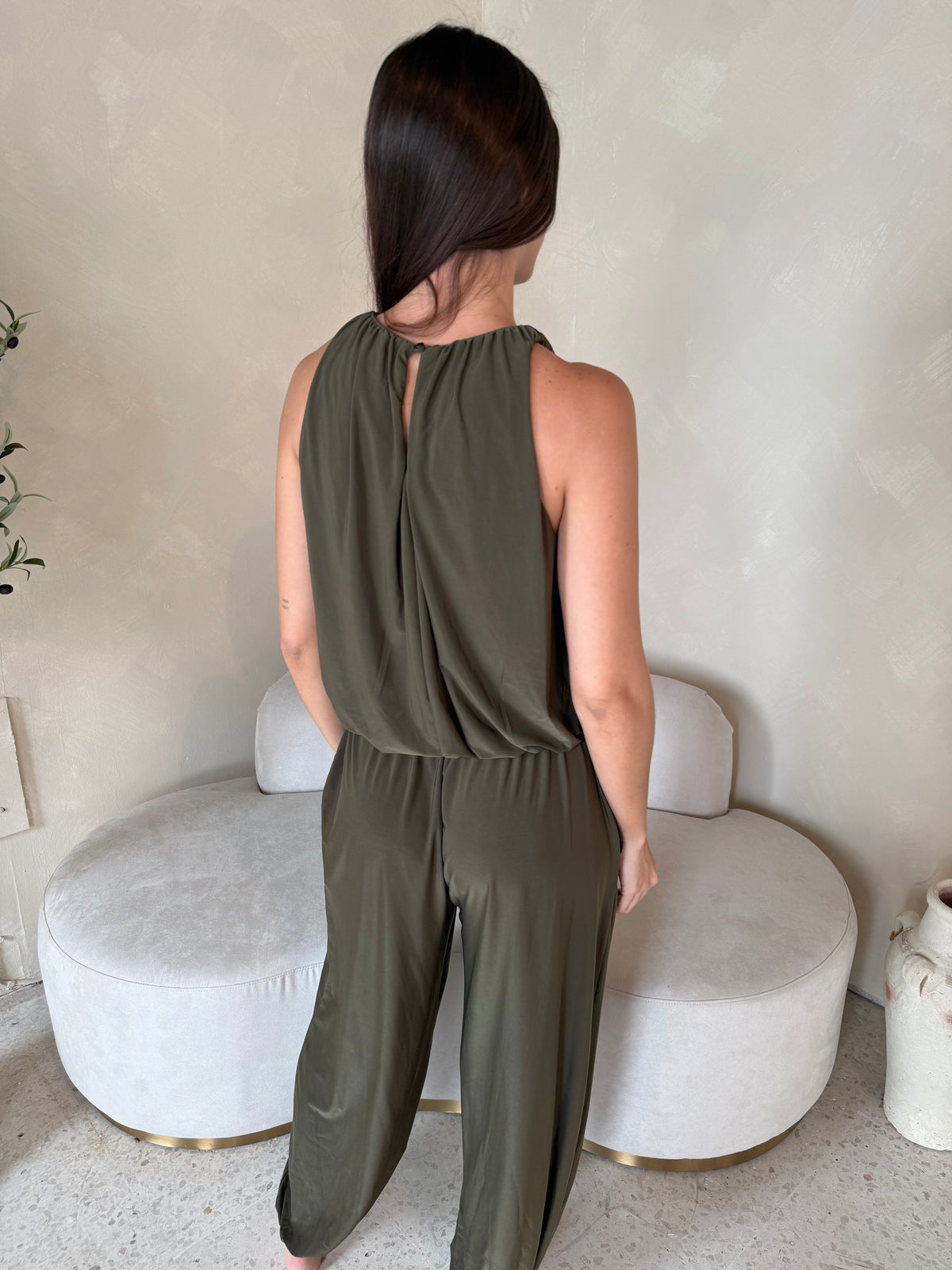 Solid Bubble Top & Pant Set