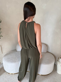 Solid Bubble Top & Pant Set