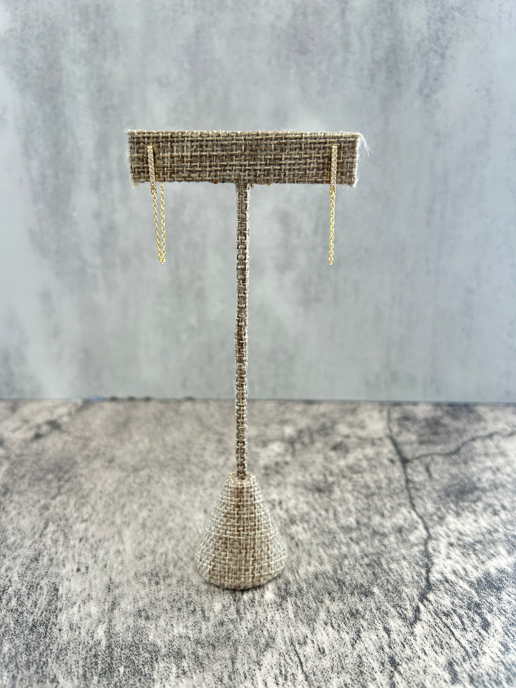 Bar Chain Earrings