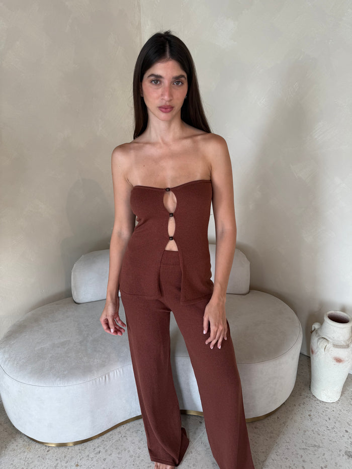 Brick Strapless Set