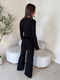 Wrap LS Top & Pant Set