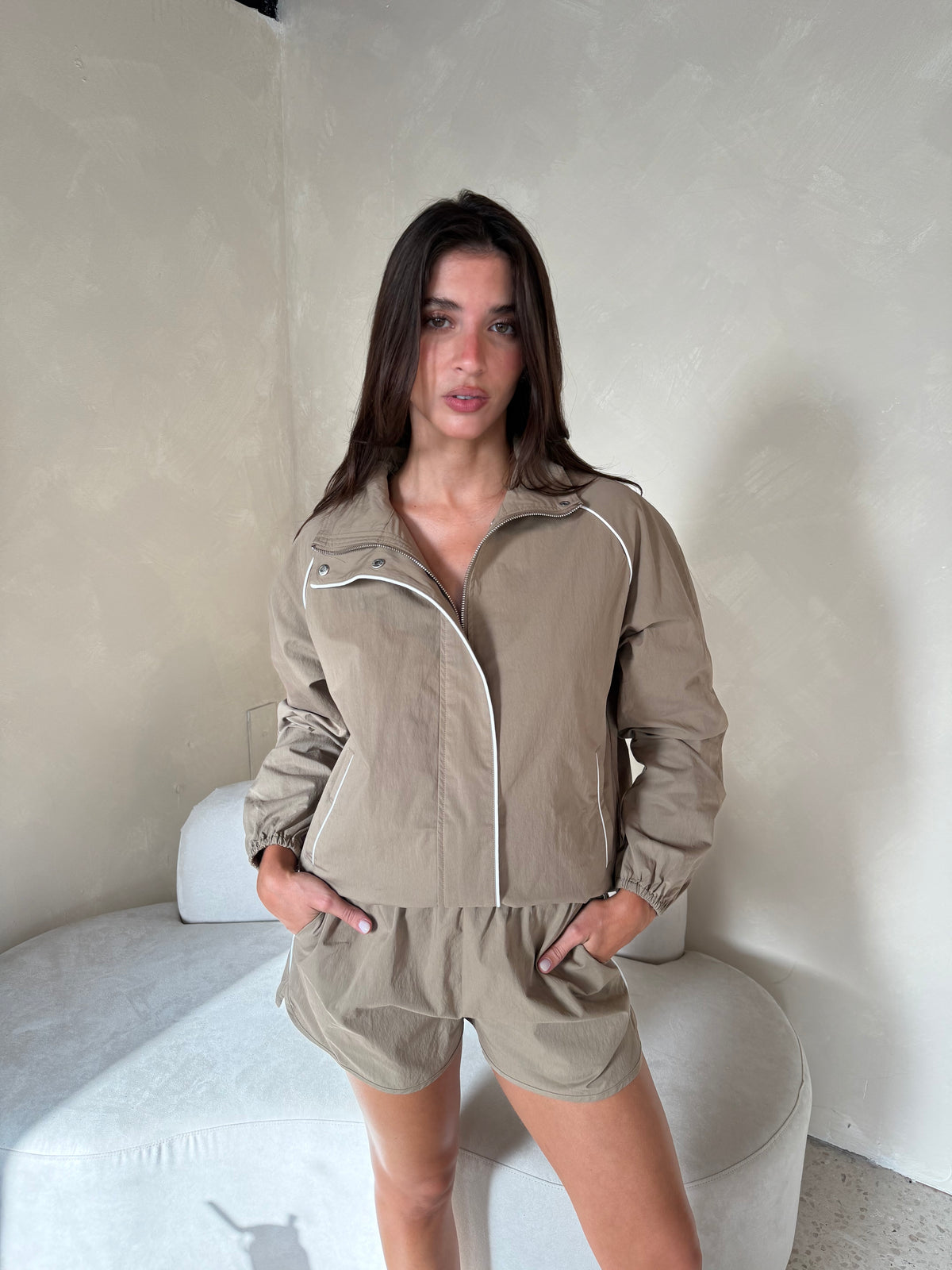 Bomber Jacket & Short Set