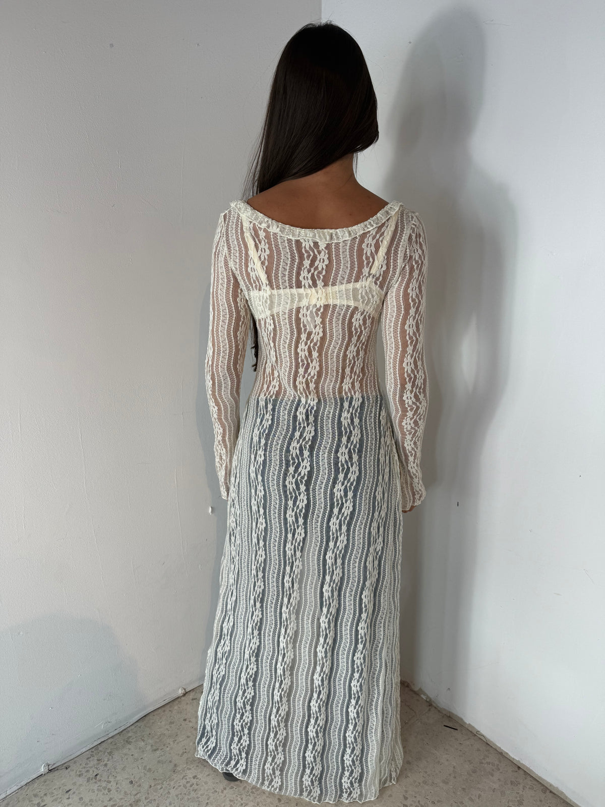 Floral Lace Long Top