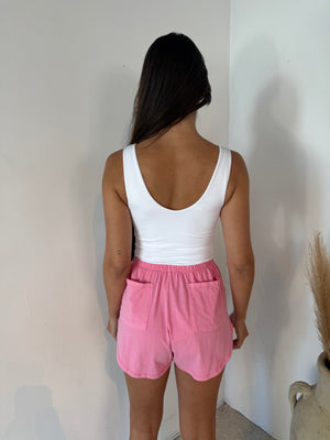 Pink Mini Shorts
