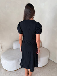 SS Black Midi Dress