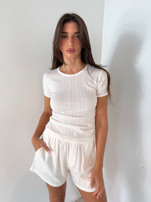 Pointelle Pijama Set