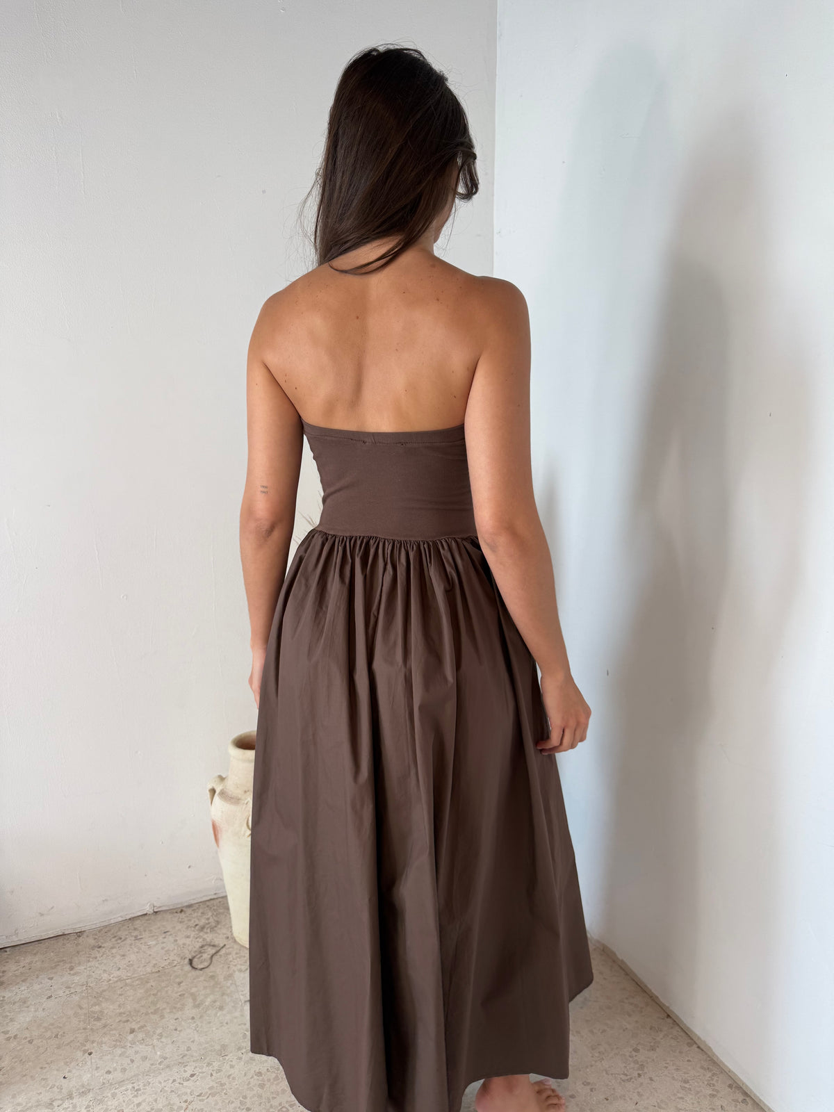 Strapless Maxi Dress