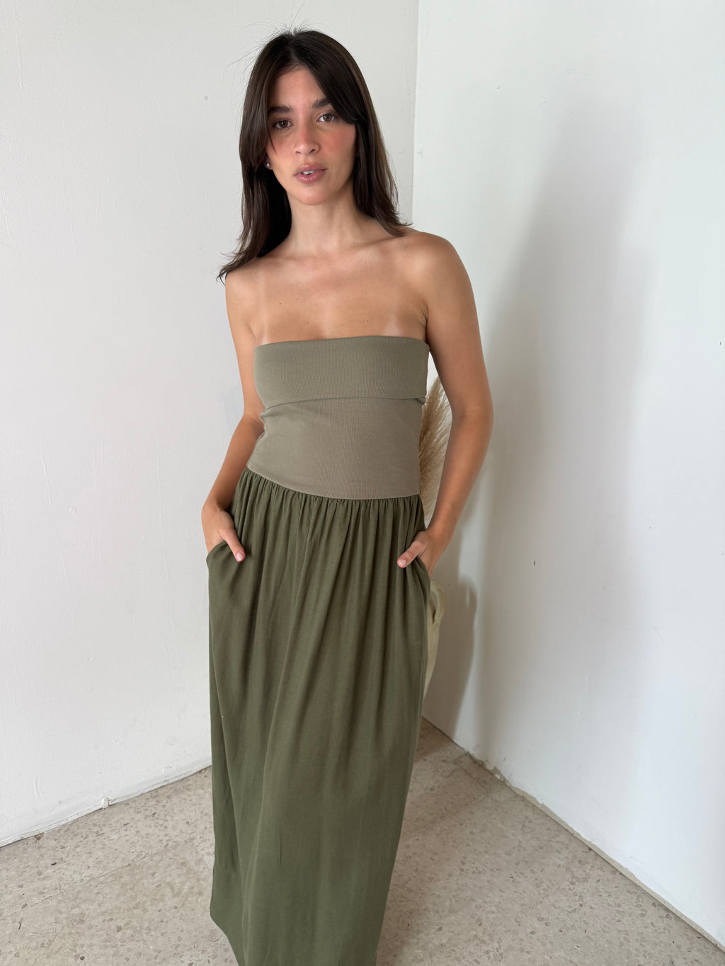 Ribbed Tube Maxi Dress