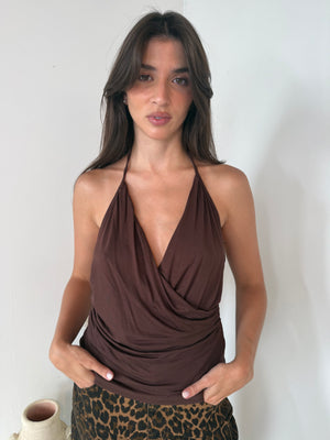 Halter Solid Tank Top