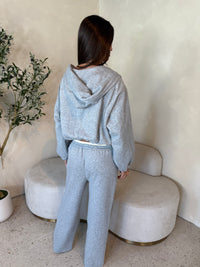 Grey Lounge Hoodie & Jogger Set