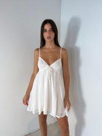 White Sun Dress