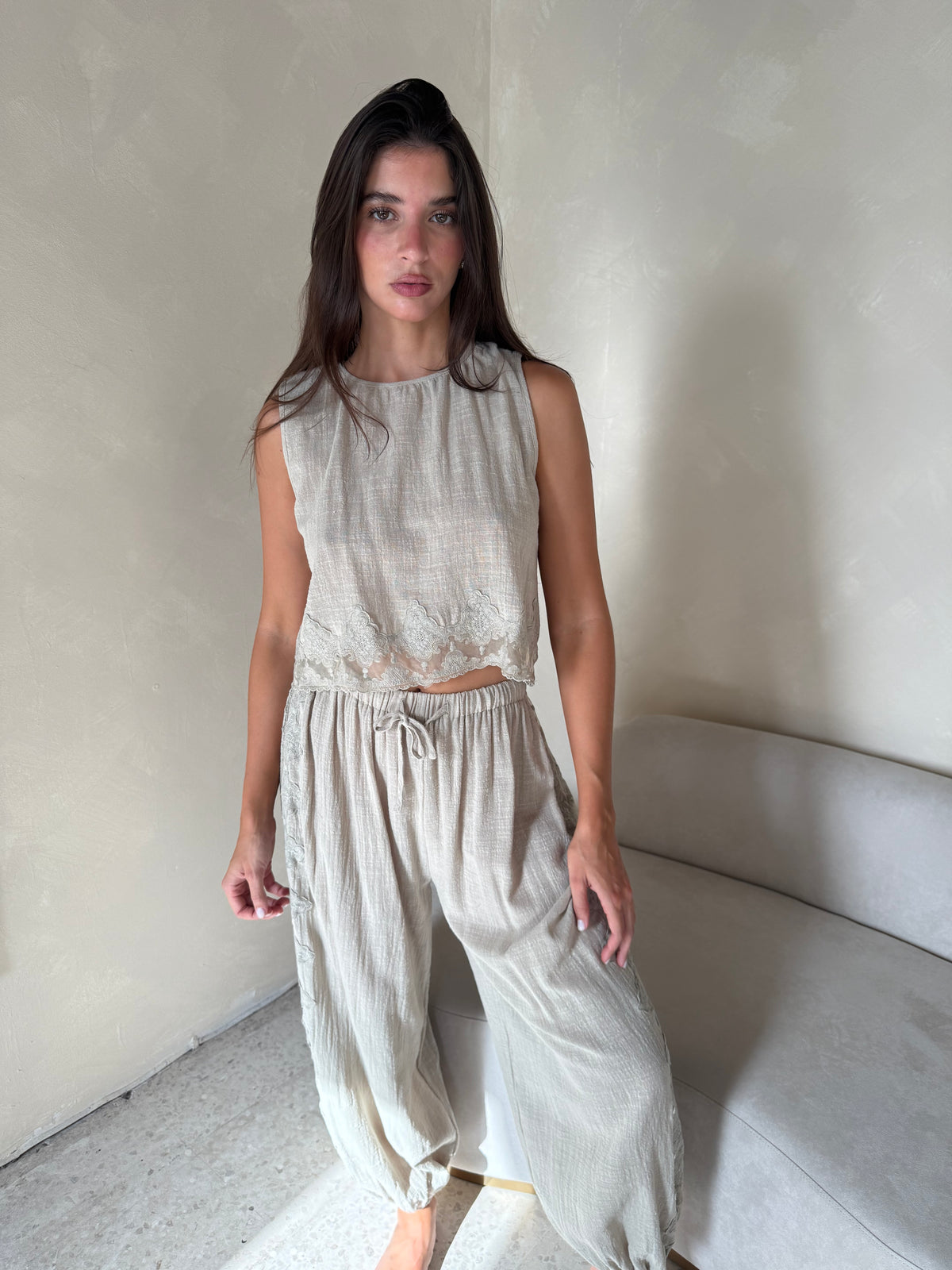 Sage Gauze Set