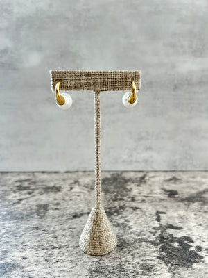 Pearl Half Hoop