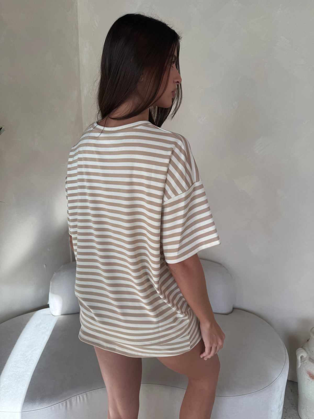 Tee & Skirt Stripe Set
