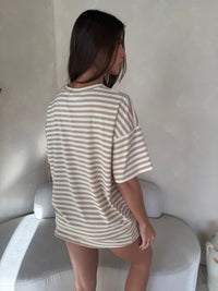 Tee & Skirt Stripe Set