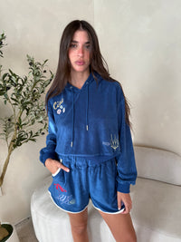 Terry Jacket & Short Set