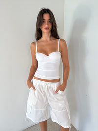 Drawstring Pocket Shorts