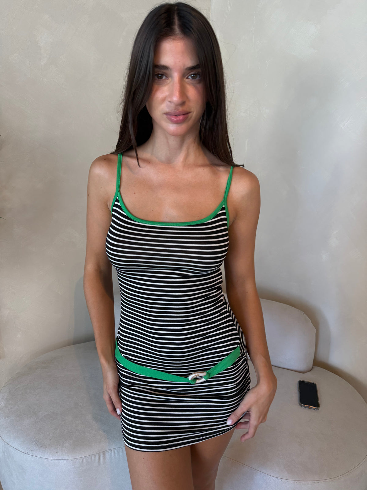 Striped Cami Mini Dress