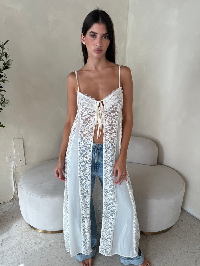Lace Longline Cami