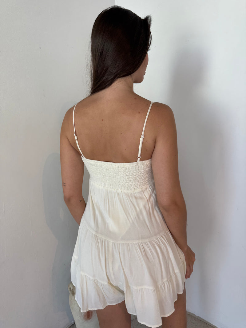 Smocked Tier Romper