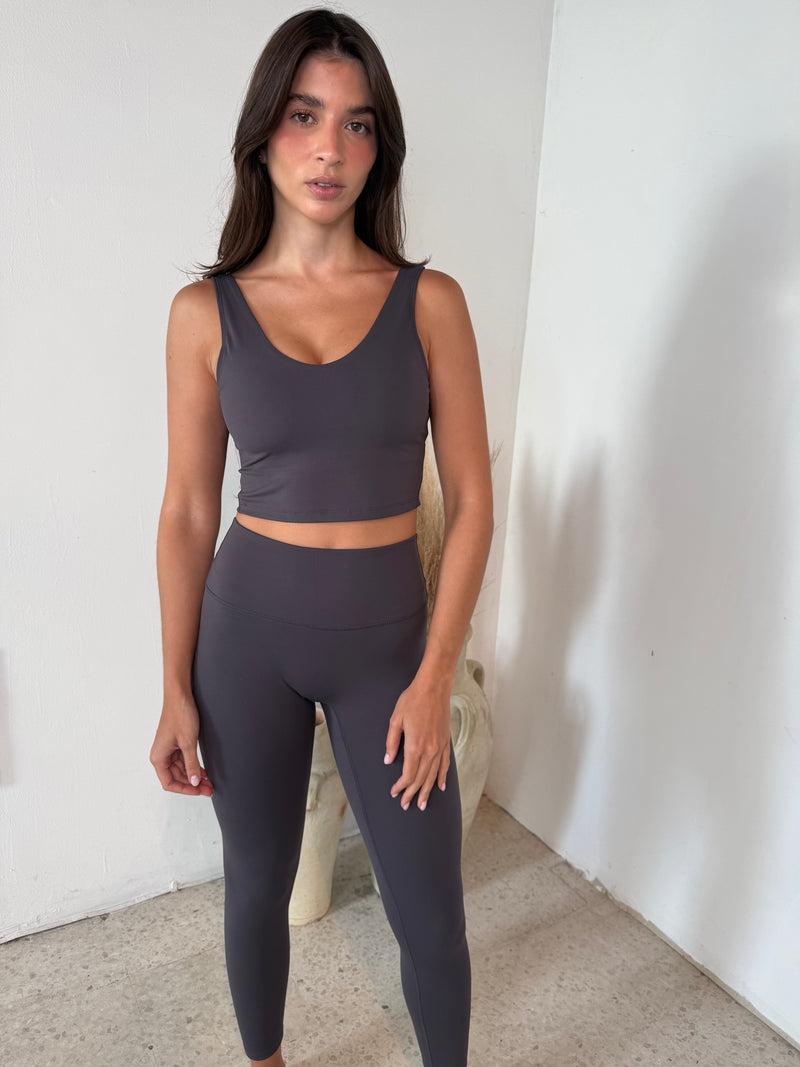 Charcoal Performance Tank & Legging Set