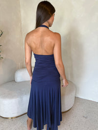 Hali Ruched Top & Midi Skirt Set