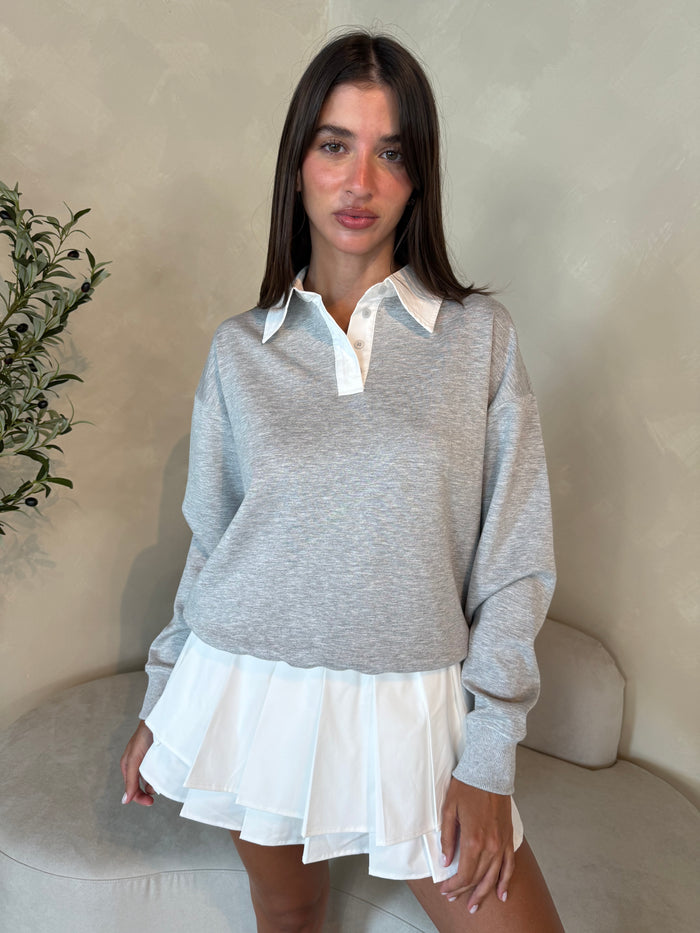 Scuba LS Top & Skort Set