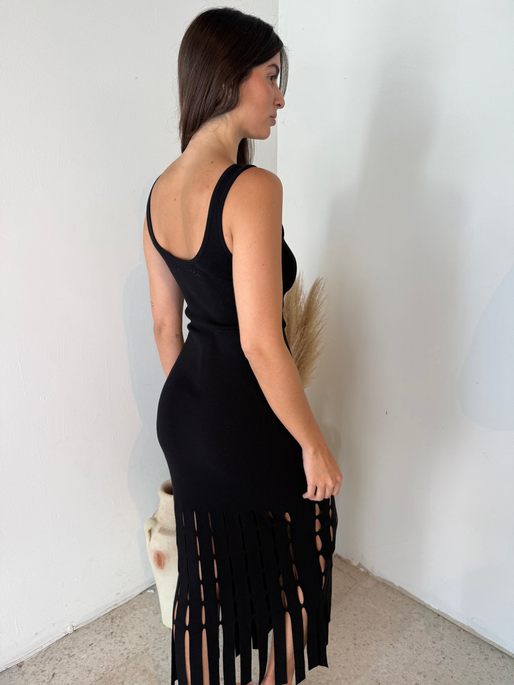 Fringe Tank Dress